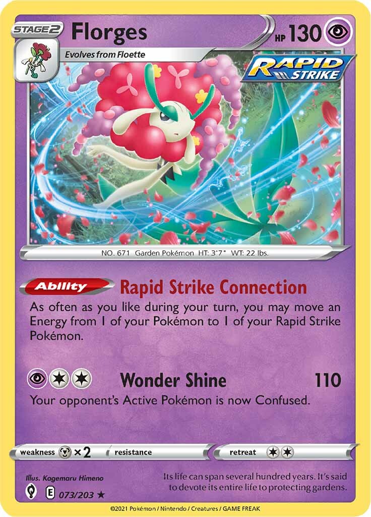 Florges (073/203) [Sword & Shield: Evolving Skies] - Pokémon - Card Brawlers | Quebec | Canada |