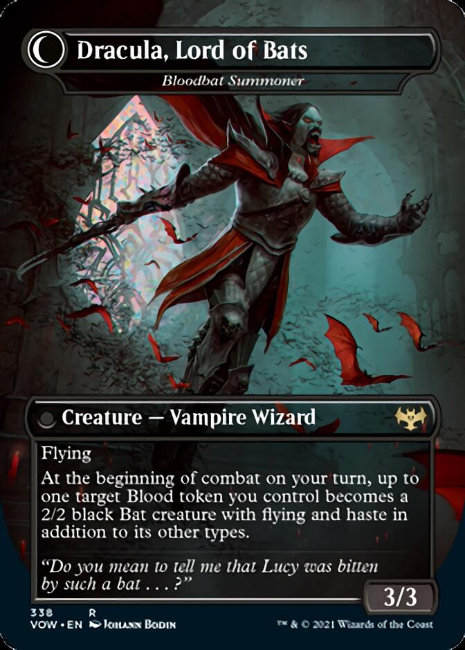 Voldaren Bloodcaster // Bloodbat Summoner - Dracula, Lord of Blood // Dracula, Lord of Bats [Innistrad: Crimson Vow] - Magic: The Gathering - Card Brawlers | Quebec | Canada |