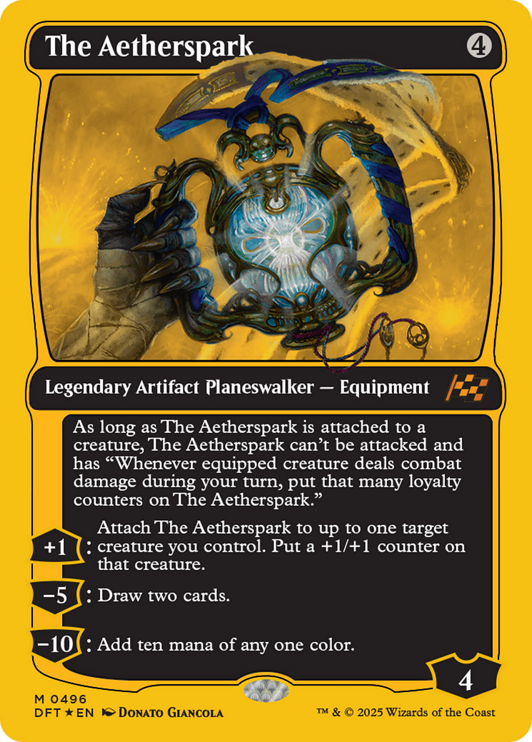 The Aetherspark (First-Place Foil) [Aetherdrift] - Magic: The Gathering - Card Brawlers | Quebec | Canada |