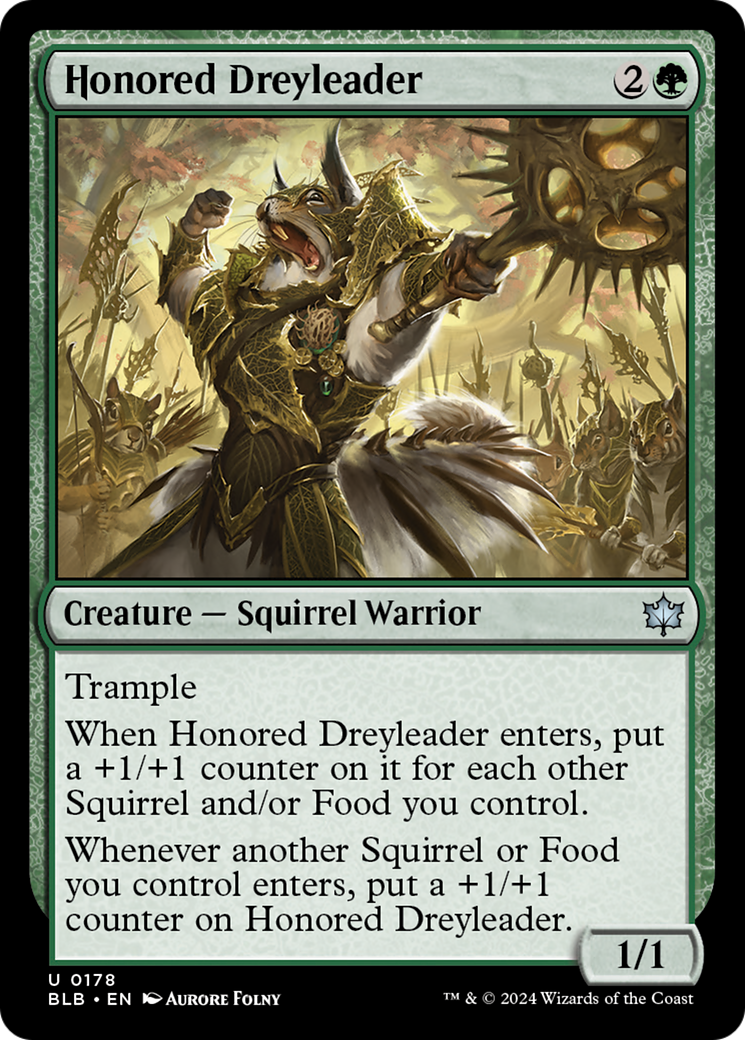 Honored Dreyleader [Bloomburrow] - Magic: The Gathering - Card Brawlers | Quebec | Canada |