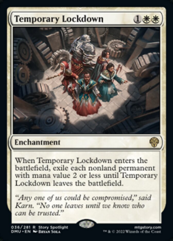 Temporary Lockdown [Dominaria United] - Magic: The Gathering - Card Brawlers | Quebec | Canada |
