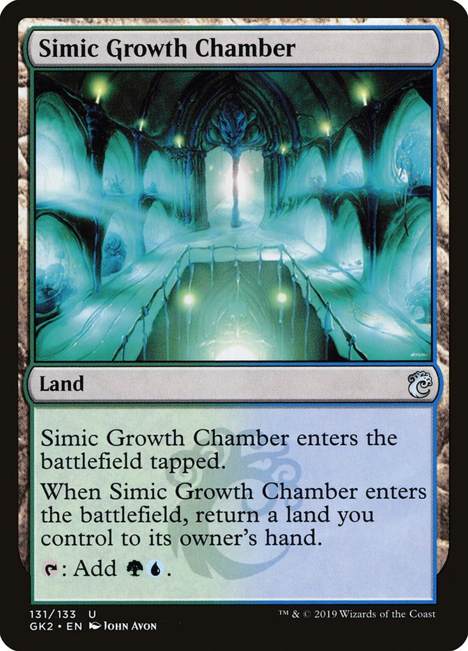 Simic Growth Chamber [Ravnica Allegiance Guild Kit] - Magic: The Gathering - Card Brawlers | Quebec | Canada |