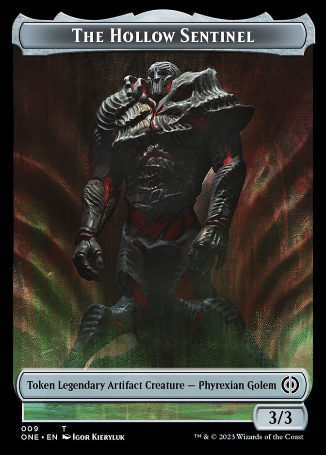 Phyrexian Mite (011) // The Hollow Sentinel Double-Sided Token [Phyrexia: All Will Be One Tokens] - Magic: The Gathering - Card Brawlers | Quebec | Canada |