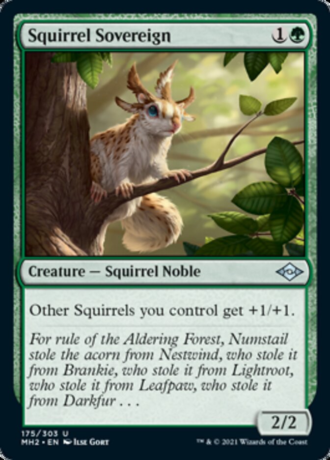 Squirrel Sovereign [Modern Horizons 2] - Magic: The Gathering - Card Brawlers | Quebec | Canada |