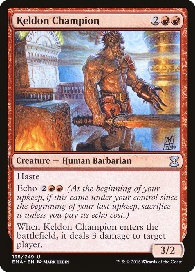 Keldon Champion [Eternal Masters] - Magic: The Gathering - Card Brawlers | Quebec | Canada |