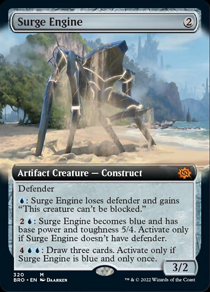 Surge Engine (Extended Art) [The Brothers' War] - Magic: The Gathering - Card Brawlers | Quebec | Canada |