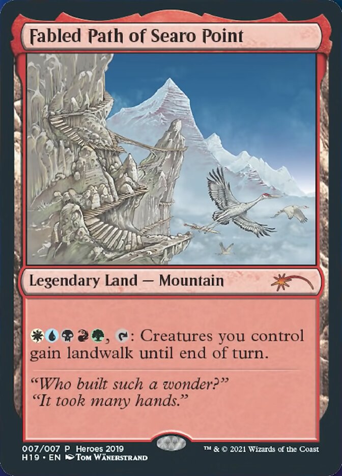 Fabled Path of Searo Point [Heroes of the Realm 2019] - Magic: The Gathering - Card Brawlers | Quebec | Canada |
