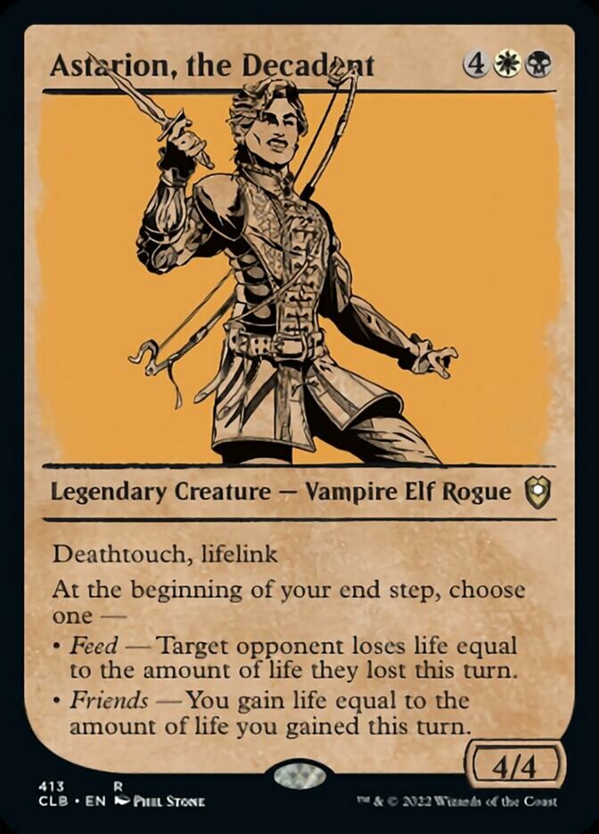 Astarion, the Decadent (Showcase) [Commander Legends: Battle for Baldur's Gate] - Magic: The Gathering - Card Brawlers | Quebec | Canada |