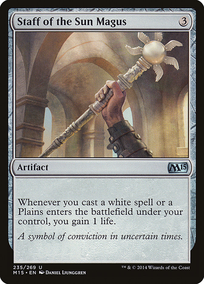 Staff of the Sun Magus [Magic 2015] - Magic: The Gathering - Card Brawlers | Quebec | Canada |
