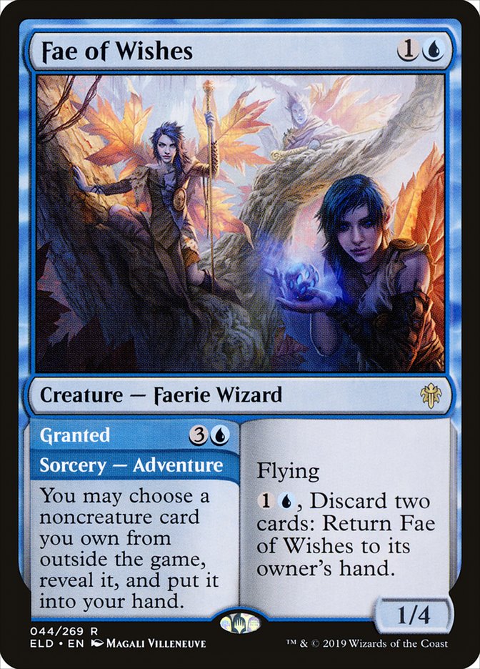 Fae of Wishes // Granted [Throne of Eldraine] - Magic: The Gathering - Card Brawlers | Quebec | Canada |