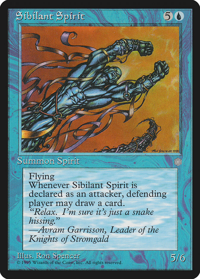 Sibilant Spirit [Ice Age] - Magic: The Gathering - Card Brawlers | Quebec | Canada |