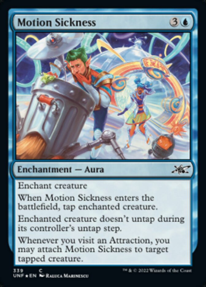 Motion Sickness (Galaxy Foil) [Unfinity] - Magic: The Gathering - Card Brawlers | Quebec | Canada |