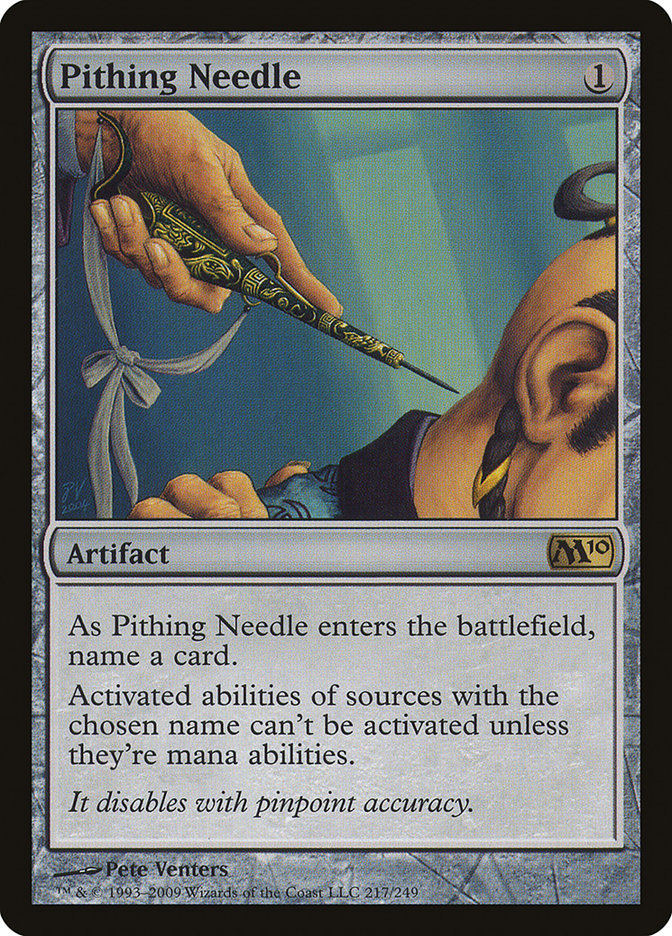 Pithing Needle [Magic 2010] - Magic: The Gathering - Card Brawlers | Quebec | Canada |