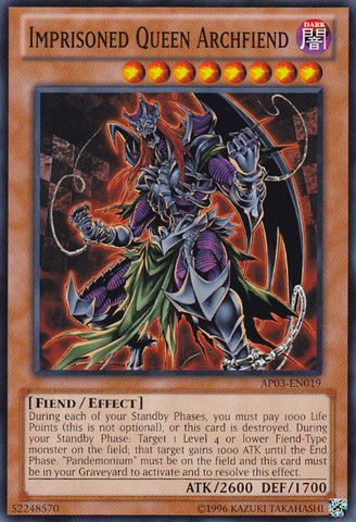 Imprisoned Queen Archfiend [AP03-EN019] Common - Yu-Gi-Oh! - Card Brawlers | Quebec | Canada |