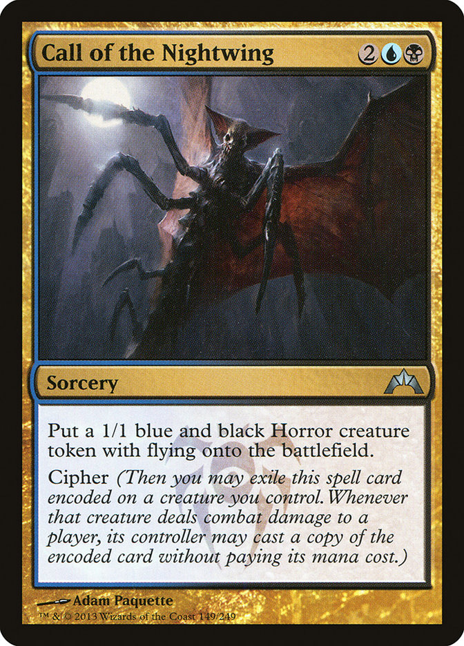 Call of the Nightwing [Gatecrash] - Magic: The Gathering - Card Brawlers | Quebec | Canada |