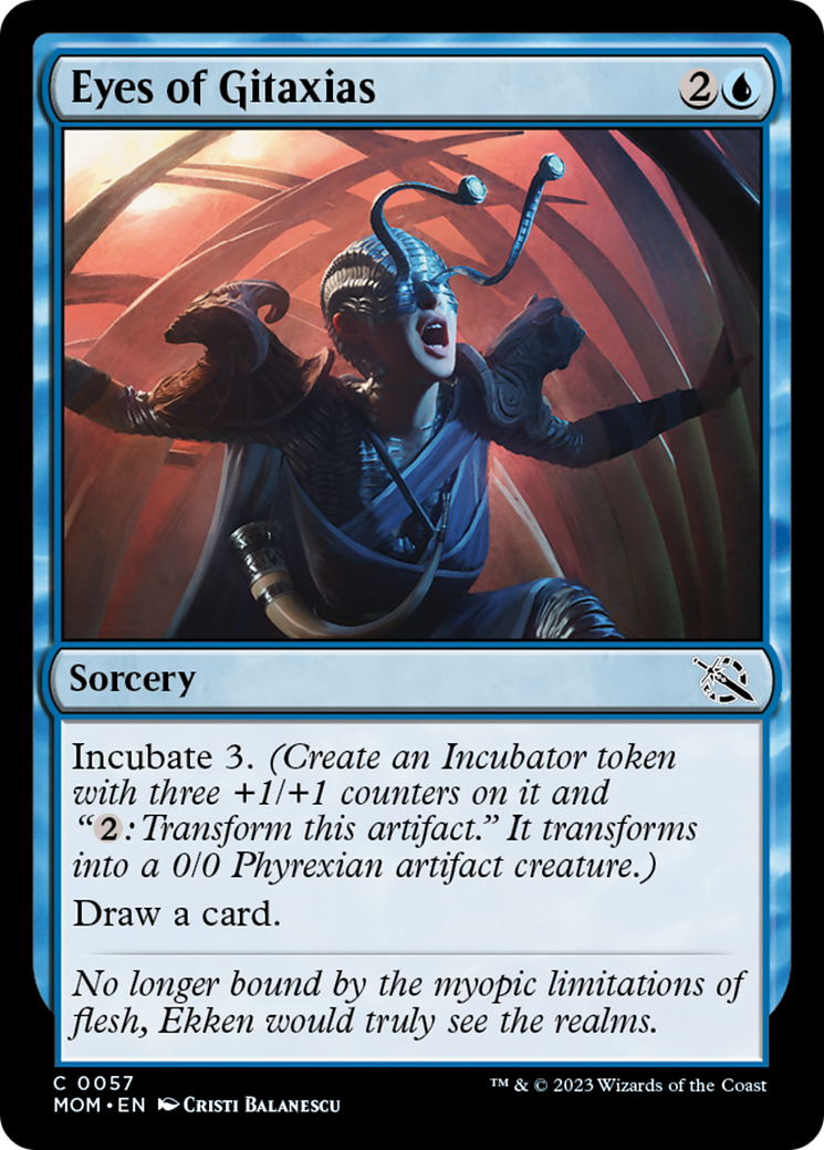 Eyes of Gitaxias [March of the Machine] - Magic: The Gathering - Card Brawlers | Quebec | Canada |