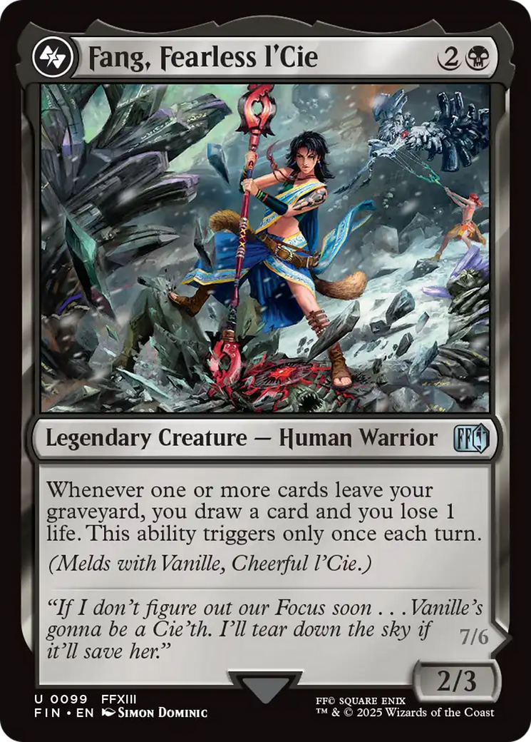 Fang, Fearless l'Cie [FINAL FANTASY] - Magic: The Gathering - Card Brawlers | Quebec | Canada |