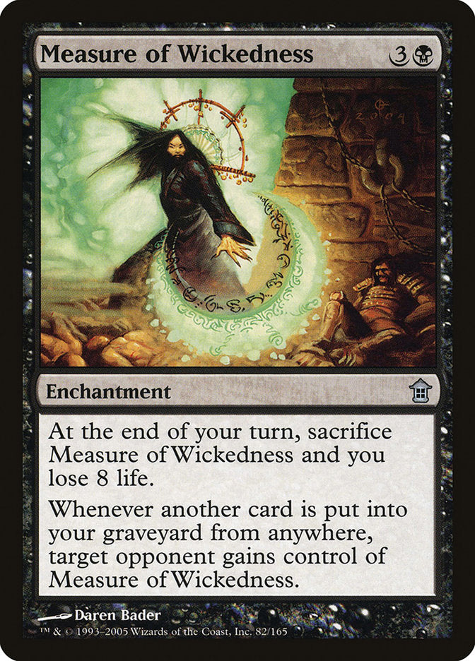 Measure of Wickedness [Saviors of Kamigawa] - Magic: The Gathering - Card Brawlers | Quebec | Canada |