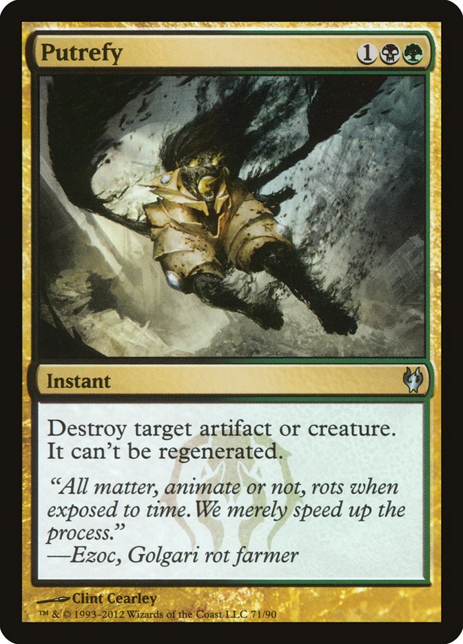 Putrefy [Duel Decks: Izzet vs. Golgari] - Magic: The Gathering - Card Brawlers | Quebec | Canada |