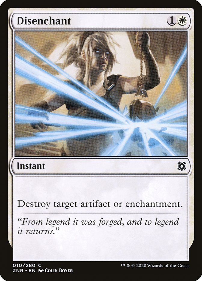 Disenchant [Zendikar Rising] - Magic: The Gathering - Card Brawlers | Quebec | Canada |