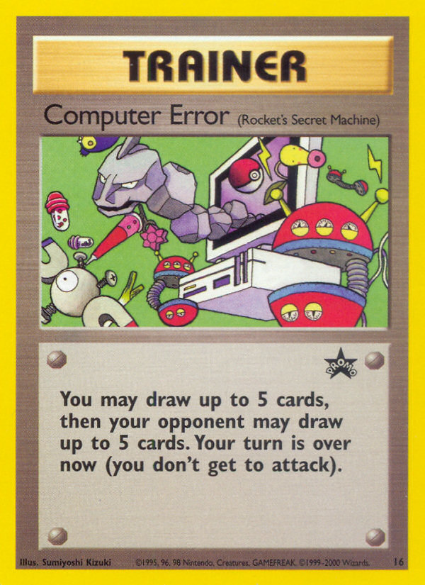 Computer Error (16) [Wizards of the Coast: Black Star Promos] - Pokémon - Card Brawlers | Quebec | Canada |