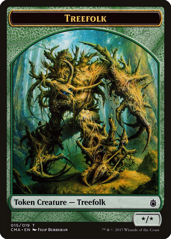 Treefolk Token [Commander Anthology Tokens] - Magic: The Gathering - Card Brawlers | Quebec | Canada |