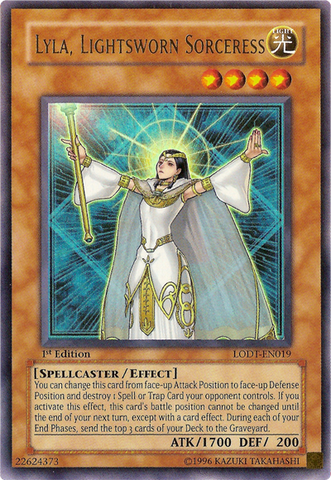 Lyla, Lightsworn Sorceress [LODT-EN019] Ultra Rare - Yu-Gi-Oh! - Card Brawlers | Quebec | Canada |