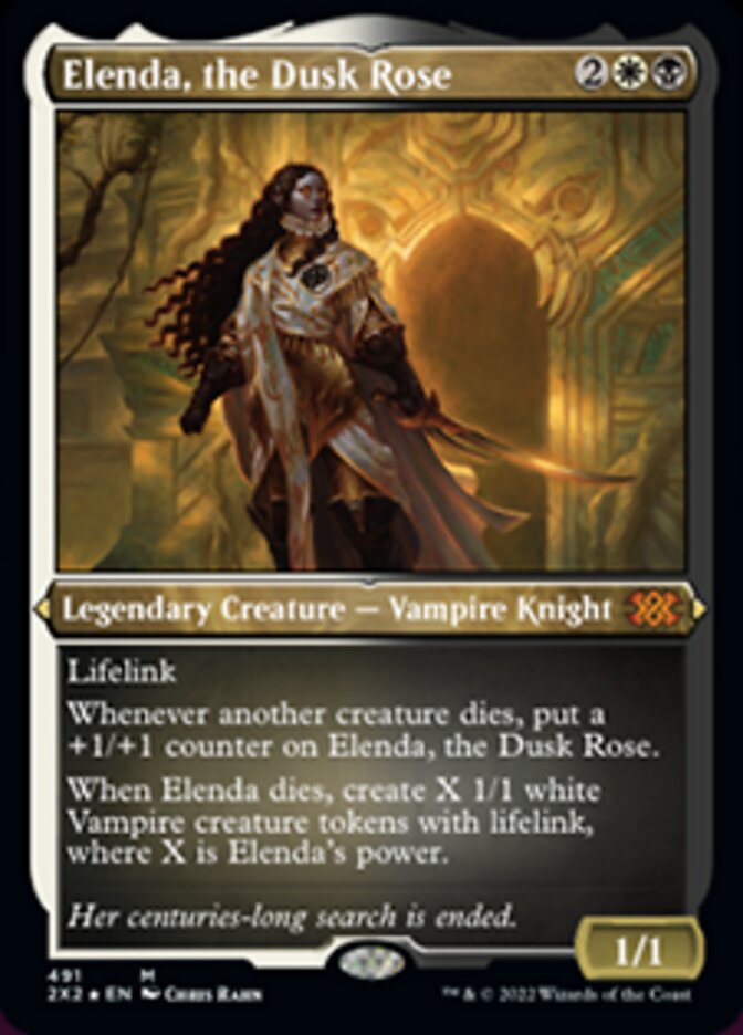 Elenda, the Dusk Rose (Foil Etched) [Double Masters 2022] - Magic: The Gathering - Card Brawlers | Quebec | Canada |