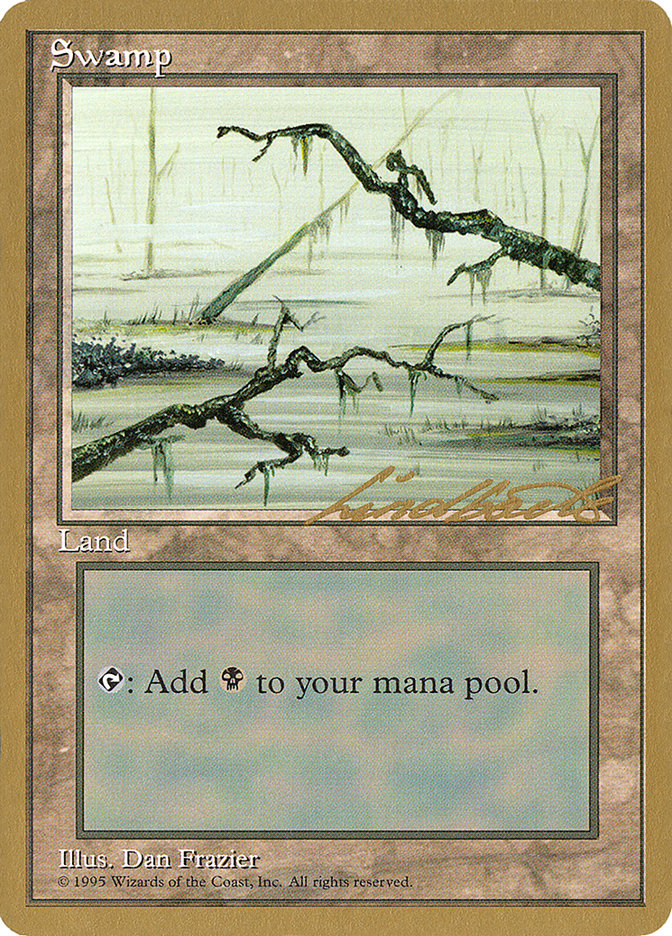 Swamp (ll371) (Leon Lindback) [Pro Tour Collector Set] - Magic: The Gathering - Card Brawlers | Quebec | Canada |