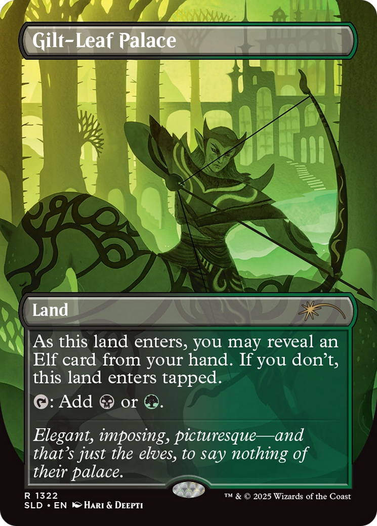 Gilt-Leaf Palace (Rainbow Foil) [Secret Lair Drop Series] - Magic: The Gathering - Card Brawlers | Quebec | Canada |