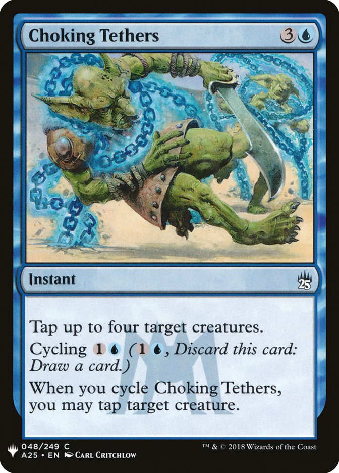 Choking Tethers [Mystery Booster] - Magic: The Gathering - Card Brawlers | Quebec | Canada |