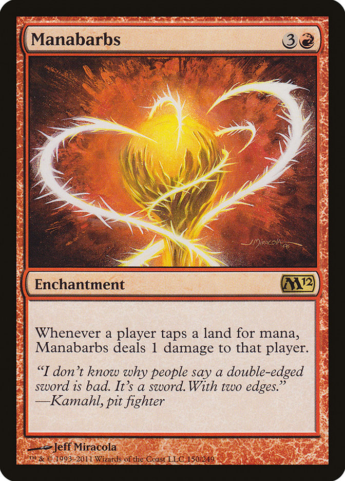 Manabarbs [Magic 2012] - Magic: The Gathering - Card Brawlers | Quebec | Canada |