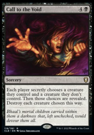 Call to the Void [Commander Legends: Battle for Baldur's Gate] - Magic: The Gathering - Card Brawlers | Quebec | Canada |