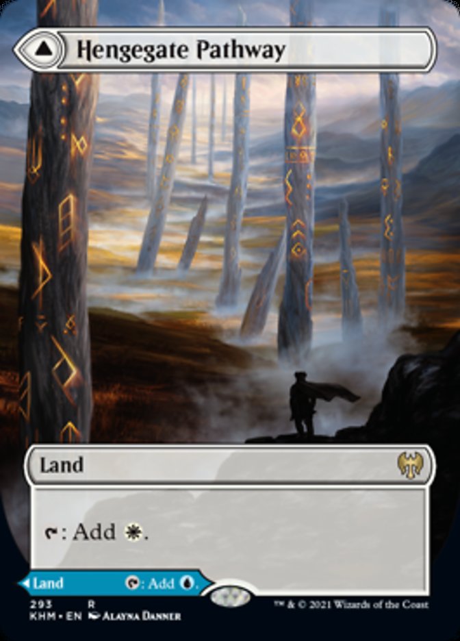 Hengegate Pathway // Mistgate Pathway (Borderless Alternate Art) [Kaldheim] - Magic: The Gathering - Card Brawlers | Quebec | Canada |