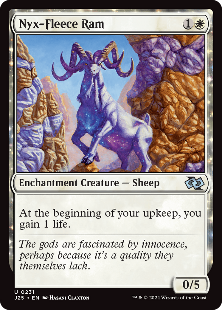 Nyx-Fleece Ram [Foundations Jumpstart] - Magic: The Gathering - Card Brawlers | Quebec | Canada |