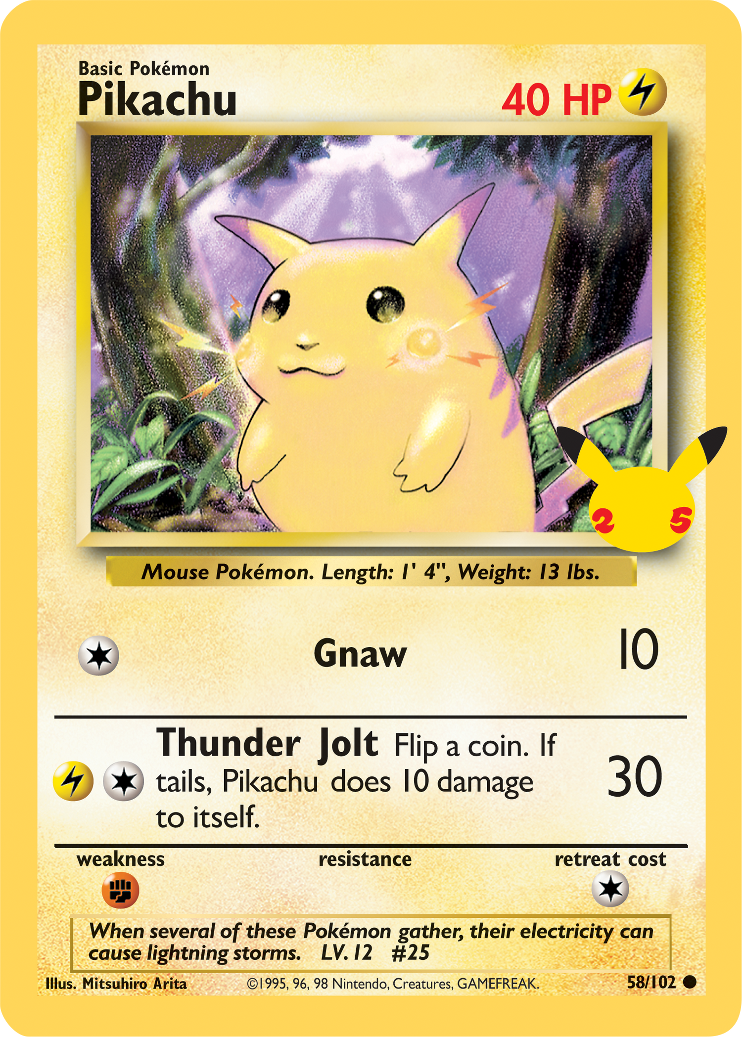 Pikachu (58/102) (Jumbo Card) [First Partner Pack] - Pokémon - Card Brawlers | Quebec | Canada |