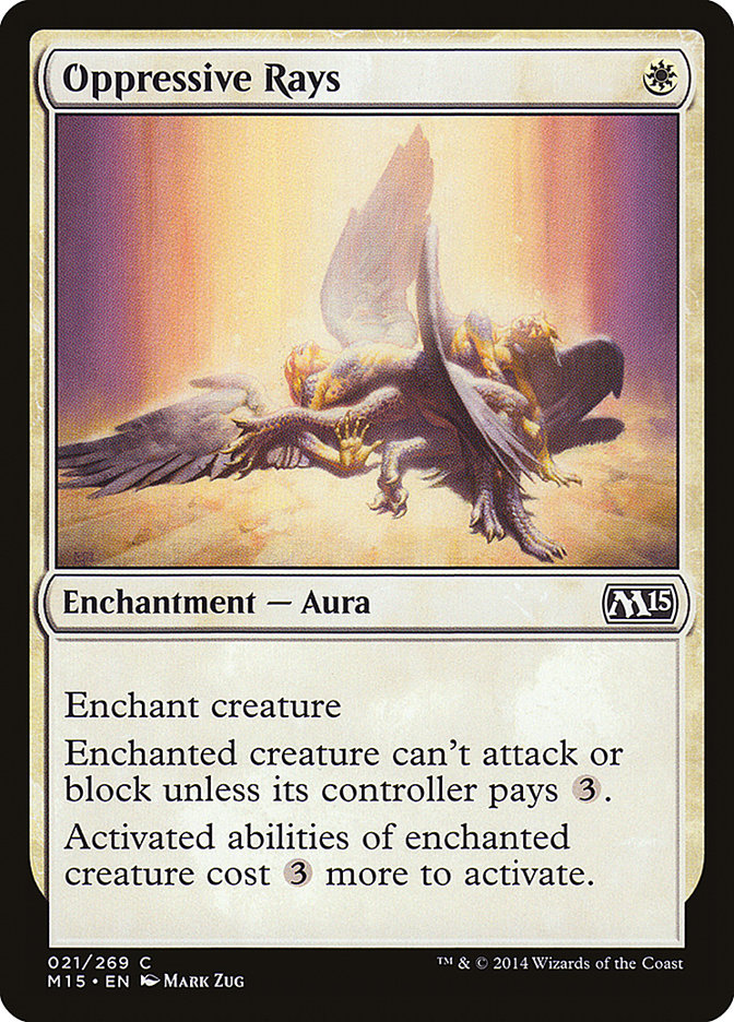 Oppressive Rays [Magic 2015] - Magic: The Gathering - Card Brawlers | Quebec | Canada |