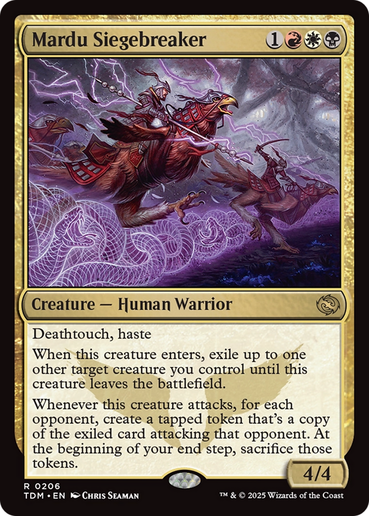 Mardu Siegebreaker [Tarkir: Dragonstorm] - Magic: The Gathering - Card Brawlers | Quebec | Canada |