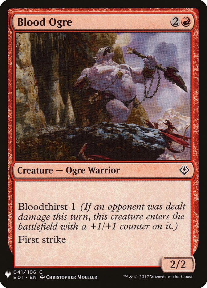 Blood Ogre [Mystery Booster] - Magic: The Gathering - Card Brawlers | Quebec | Canada |