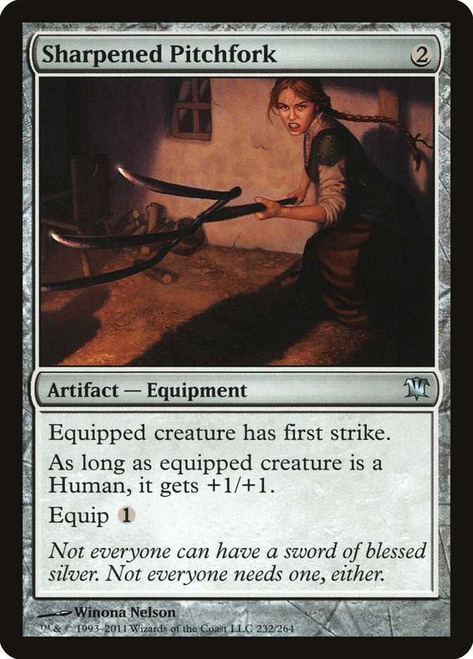 Sharpened Pitchfork [Innistrad] - Magic: The Gathering - Card Brawlers | Quebec | Canada |