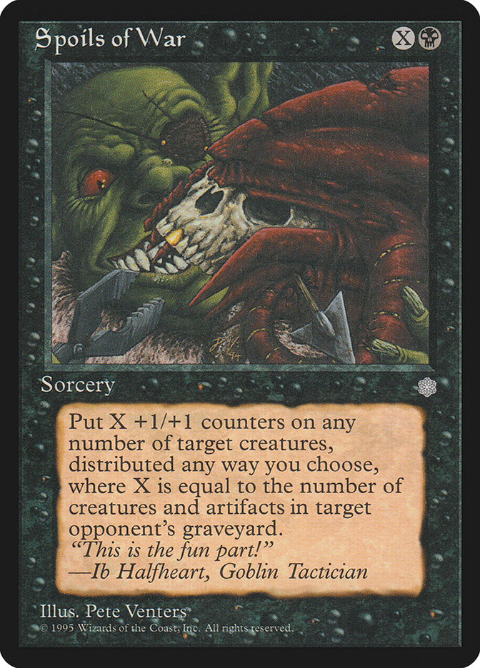 Spoils of War [Ice Age] - Magic: The Gathering - Card Brawlers | Quebec | Canada |