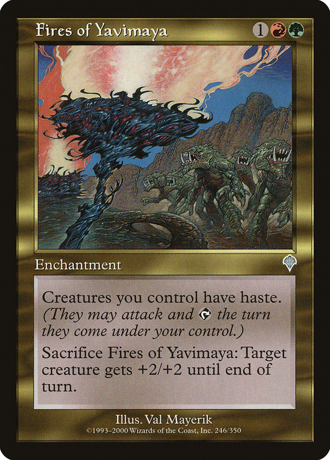 Fires of Yavimaya [Invasion] - Magic: The Gathering - Card Brawlers | Quebec | Canada |