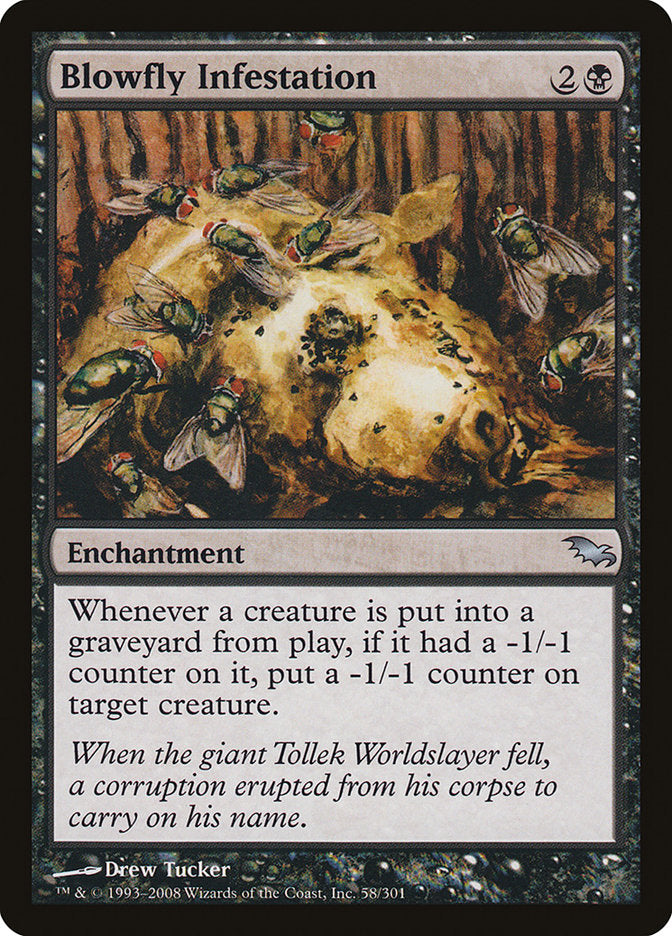 Blowfly Infestation [Shadowmoor] - Magic: The Gathering - Card Brawlers | Quebec | Canada |