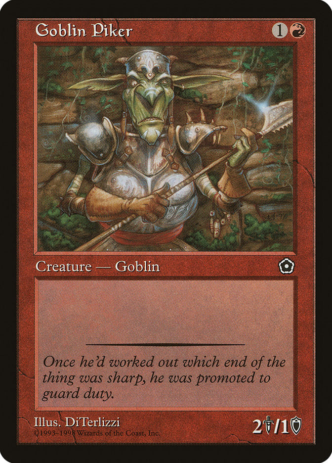 Goblin Piker [Portal Second Age] - Magic: The Gathering - Card Brawlers | Quebec | Canada |