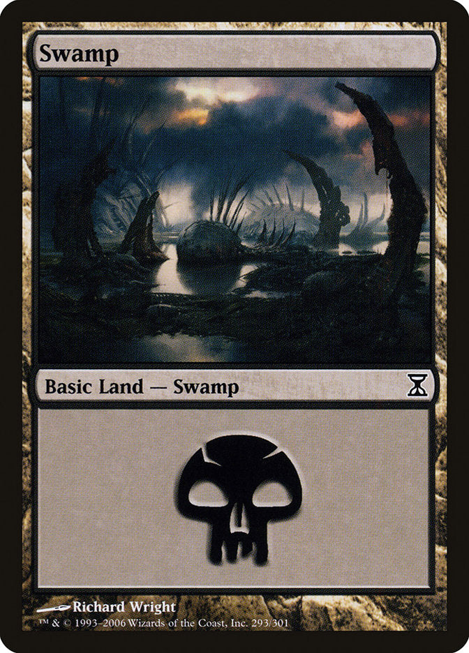 Swamp (293) [Time Spiral] - Magic: The Gathering - Card Brawlers | Quebec | Canada |