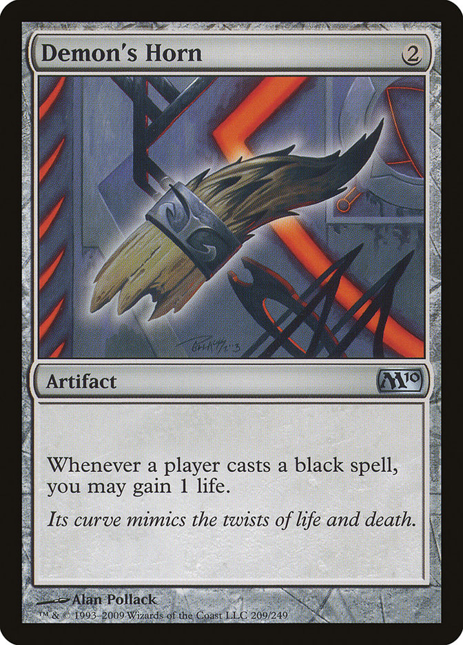 Demon's Horn [Magic 2010] - Magic: The Gathering - Card Brawlers | Quebec | Canada |