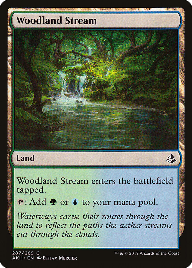 Woodland Stream [Amonkhet] - Magic: The Gathering - Card Brawlers | Quebec | Canada |