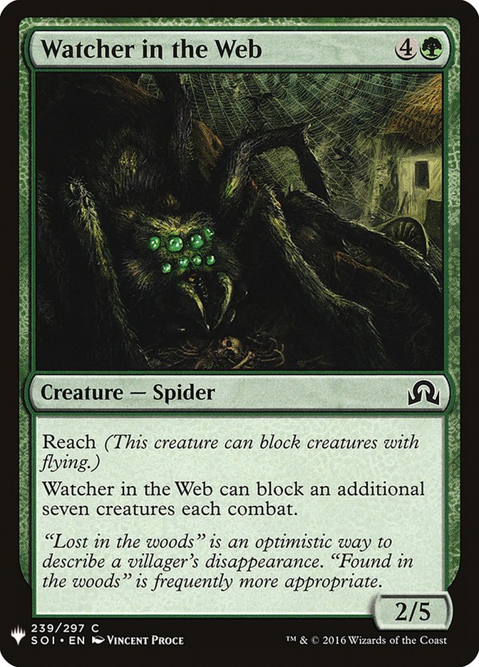 Watcher in the Web [Mystery Booster] - Magic: The Gathering - Card Brawlers | Quebec | Canada |
