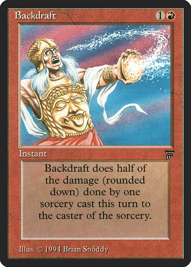 Backdraft [Legends] - Magic: The Gathering - Card Brawlers | Quebec | Canada |