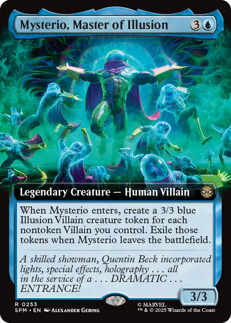 Mysterio, Master of Illusion (Extended Art) [Marvel's Spider-Man] - Magic: The Gathering - Card Brawlers | Quebec | Canada |
